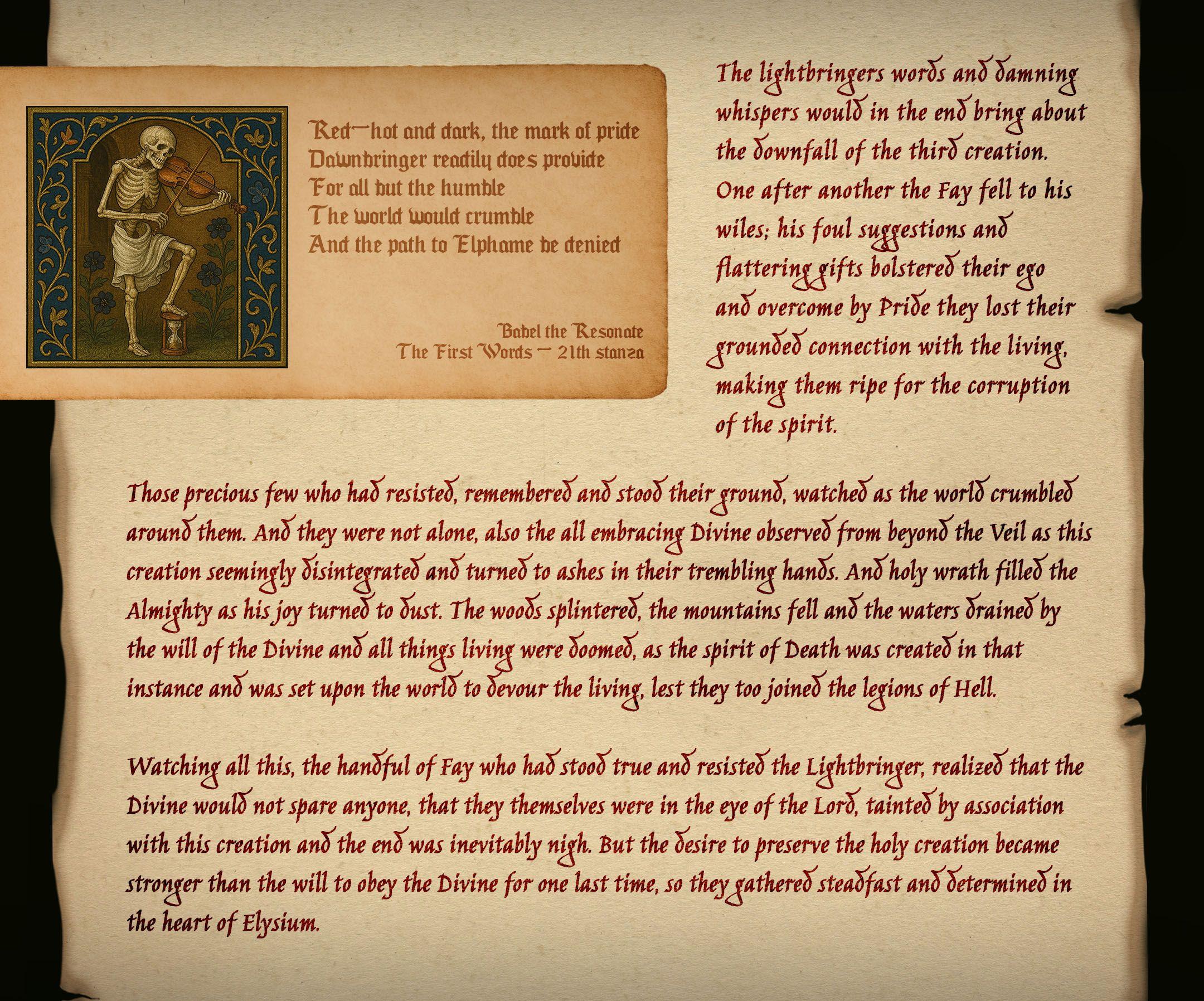 Of the Fay and the Meaning of Birds III