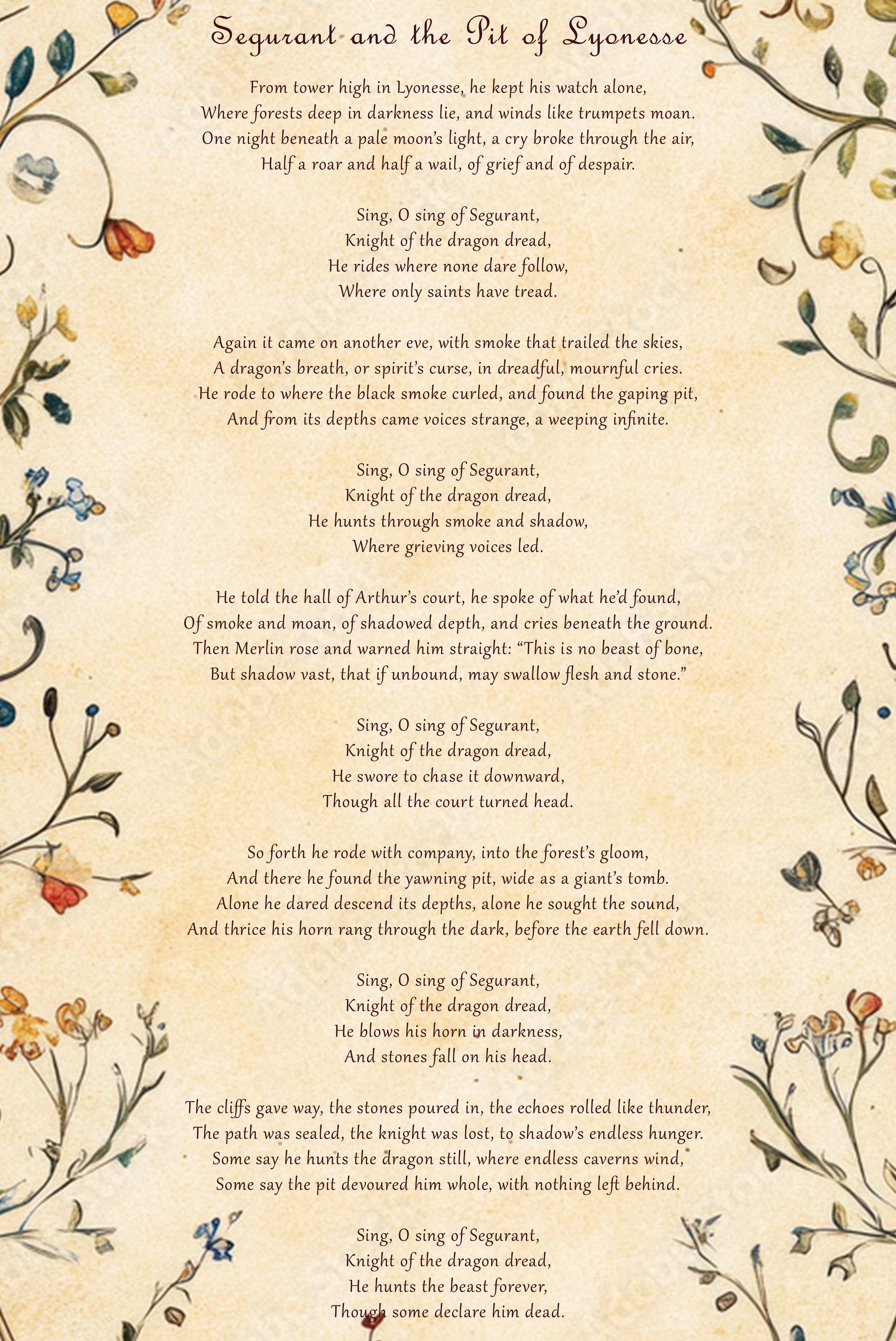 Segurant and the Pit of Lyonesse