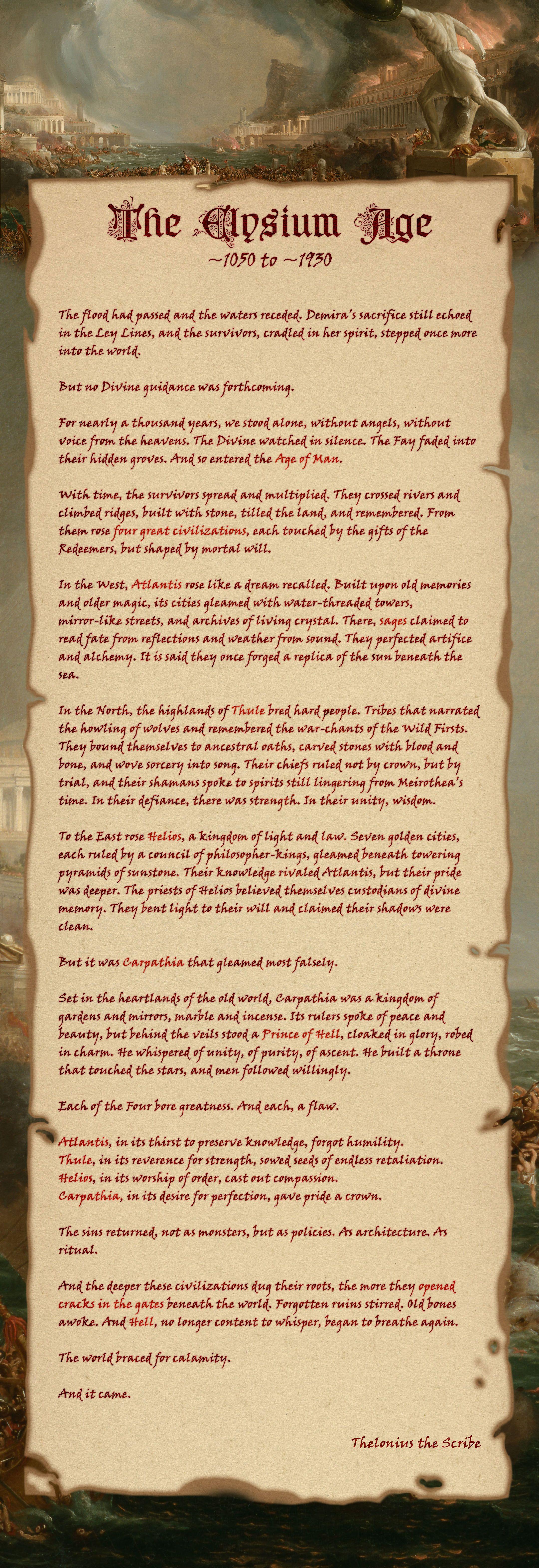 Thelonius, The Elysium Age (II.3)